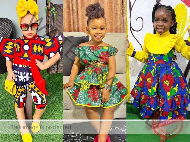 Latest Ankara Styles For Children