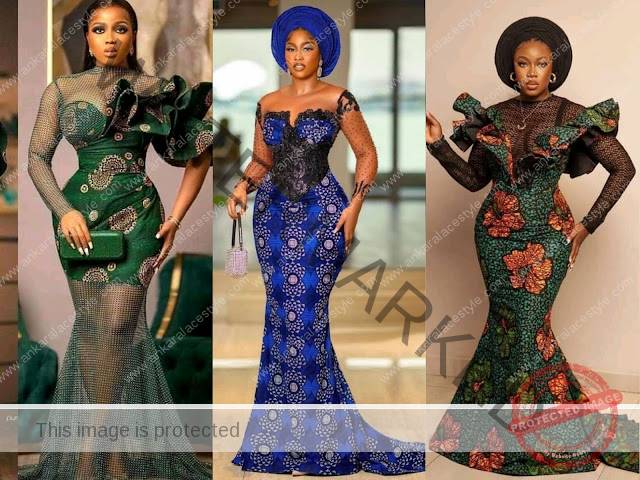  Trendy Ankara Long Gown Styles In 2021 and 2022