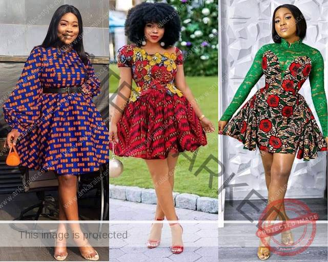  Ankara Short Gown Styles In 2021 and 2022