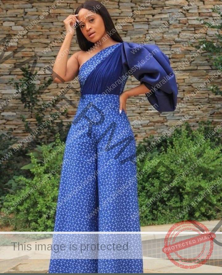 Aso-Ebi Styles in Royal Blue Color