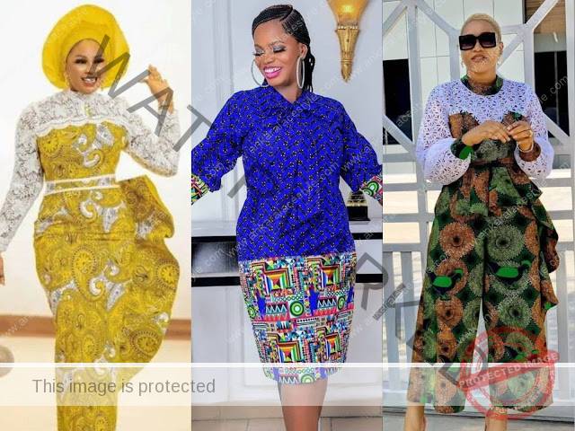  Ankara and Lace Combination Styles For Ladies In 2021 and 2022