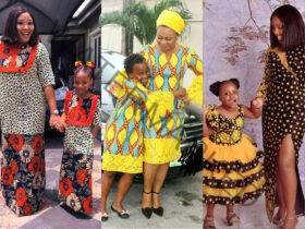 Matching Ankara Styles for Mother and Daughter in 2021 and 2022