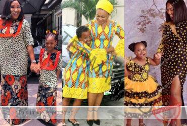 Matching Ankara Styles for Mother and Daughter in 2021 and 2022