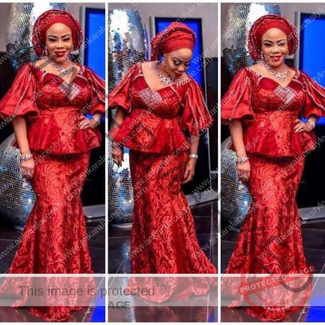 Amazing and Beautiful Asoebi Styles For Weddings 