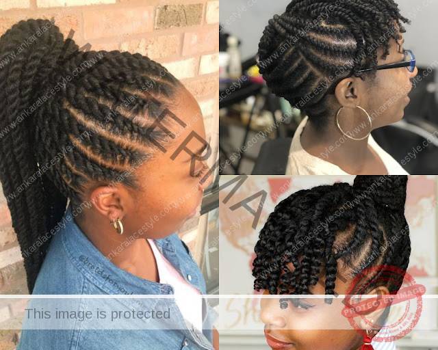  Flat Twists Hairstyles for Ladies in 2022