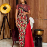 Latest Ankara Straight Long Gown Styles for Ladies