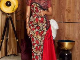 Latest Ankara Straight Long Gown Styles for Ladies