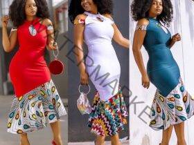 Ankara English Style Combination for Women