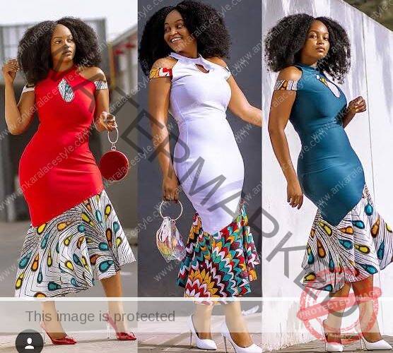 Ankara English Style Combination for Women