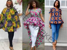  Ankara Blouse Styles for Pregnant Women