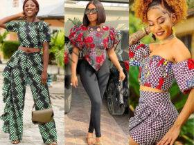 Ankara Crop Top Styles for Ladies