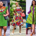 Ankara Flare Gown Styles for Ladies