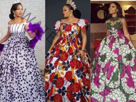 Ankara Ball Gown Style Inspirations for Ladies