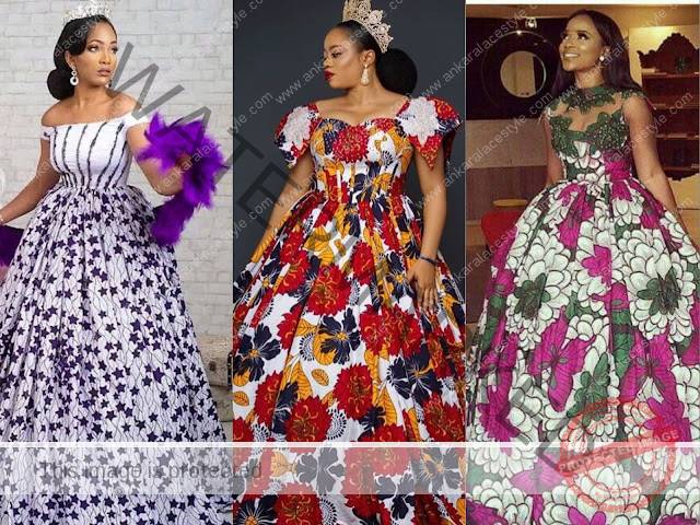 Ankara Ball Gown Style Inspirations for Ladies