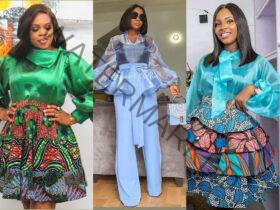 Organza Blouse Styles for Ladies in Nigeria