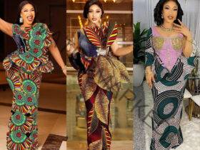 Tonto Dikeh Ankara Style Inspirations for Ladies