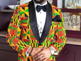 Men Kente Styles for Church Wears