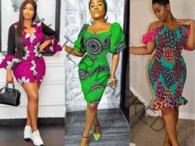 Ankara Bodycon Dress Styles for Ladies