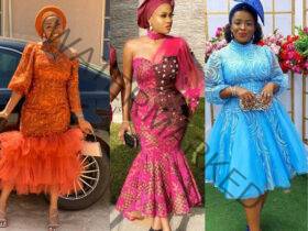 3 Yards Asoebi Styles for Ladies