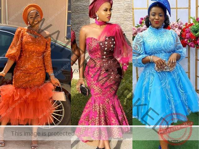 3 Yards Asoebi Styles for Ladies