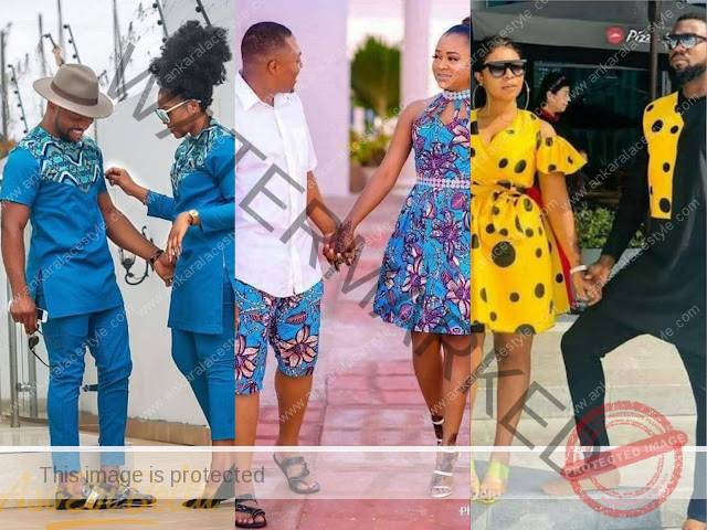  Plain and Pattern Ankara Styles for couples