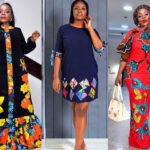  Ankara Patched Dress Styles for Ladies