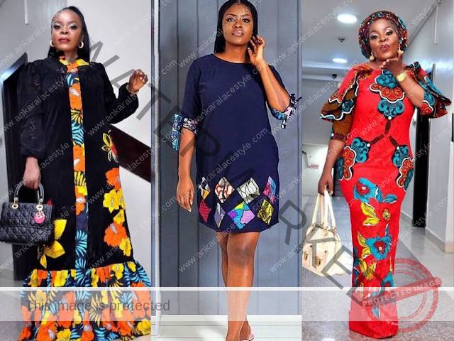  Ankara Patched Dress Styles for Ladies