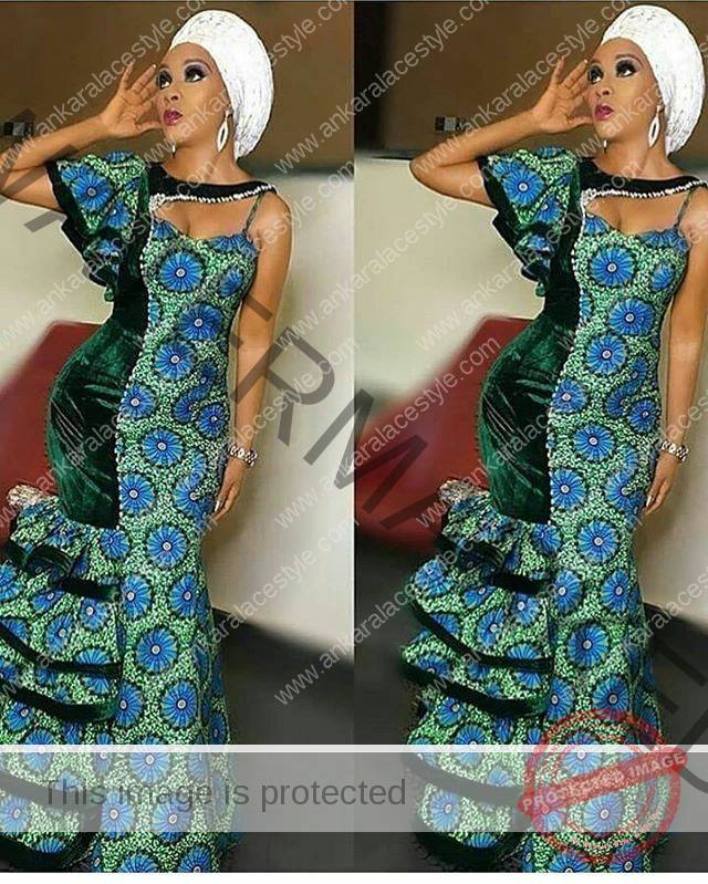 Latest Ankara Long Gown Styles