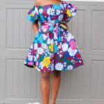 Latest Ankara Short Flare Gowns