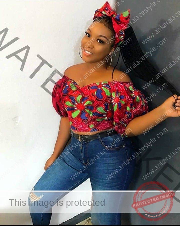 Can You Wear Ripped Jeans With Ankara Blouse