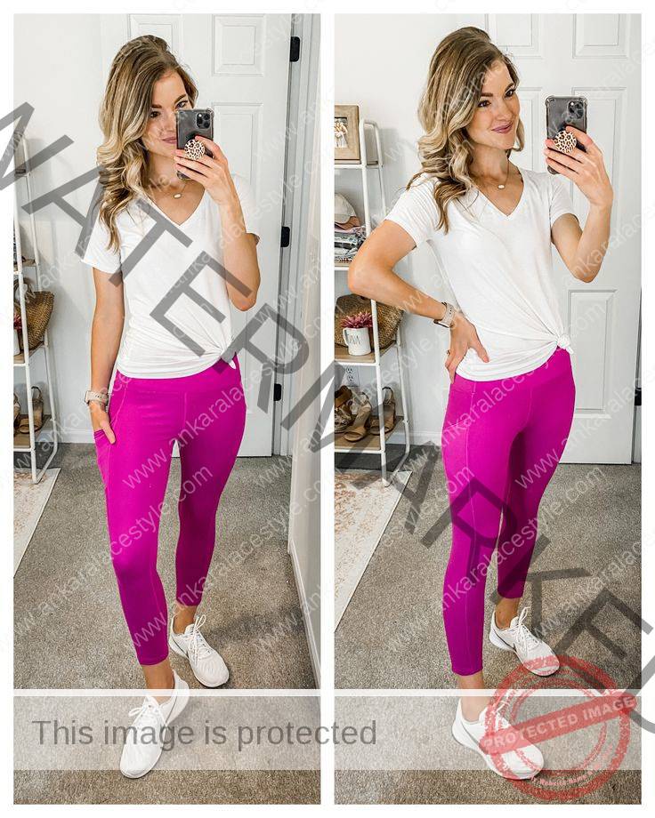 What To Wear With Pink Leggings