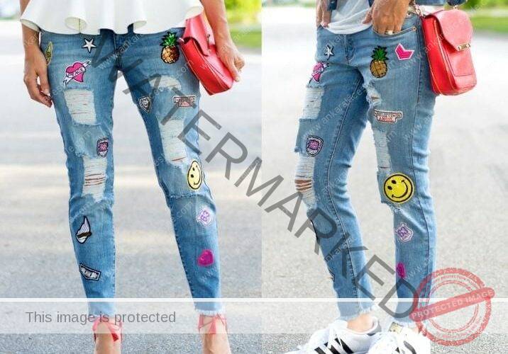 Jeans With Patches - 35 Lovely Picks You Shouldn't Miss